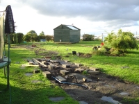  big shed move - already winched from its original foundations